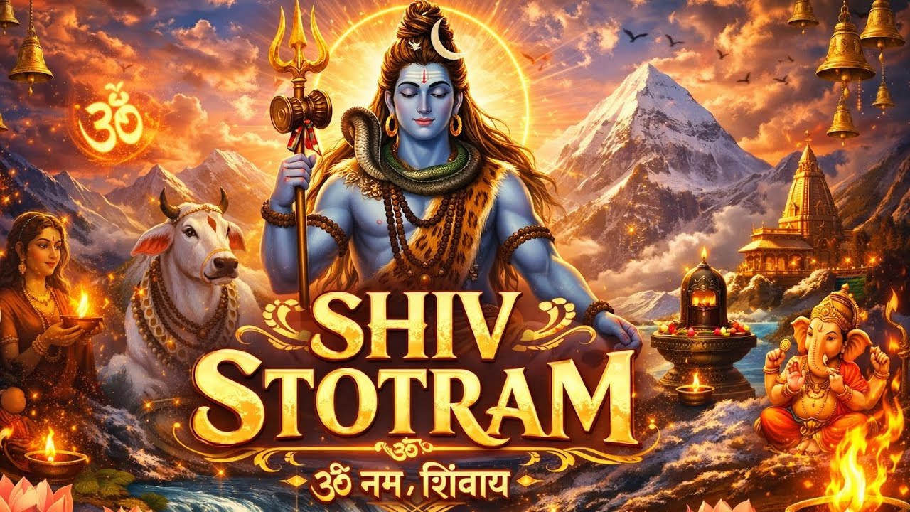 Shiva Stotram 2.0 | Divine Energy 🔔🔔 Experience#ShivaStotram#ShivaStotram2_0#HarHarMahadev