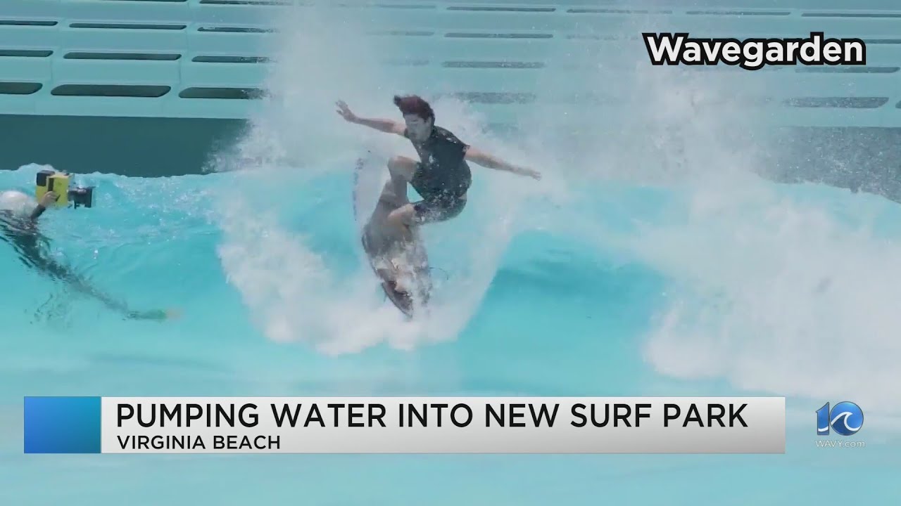 Millions of gallons of water getting pumped into new VB surf park
