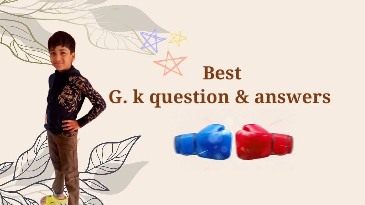Best G. K question and answers ❤️👍