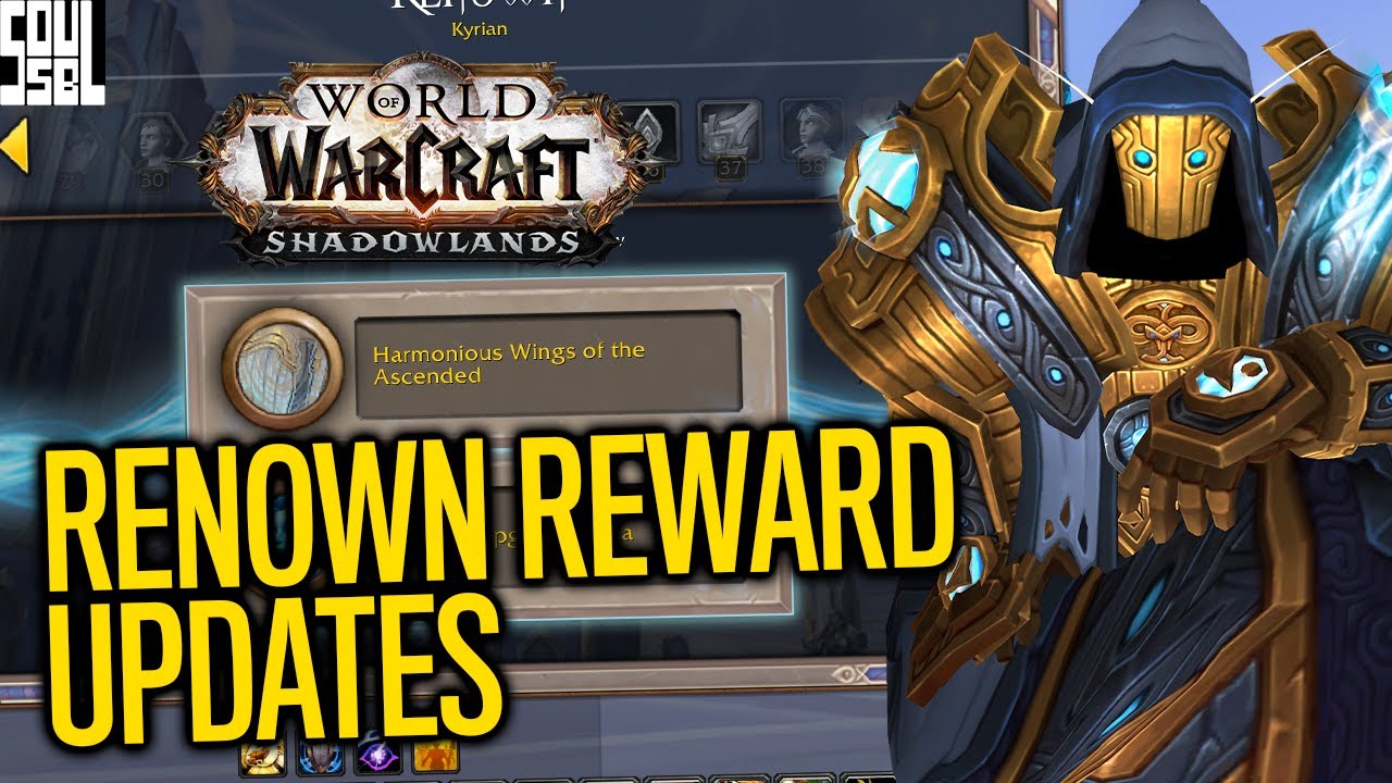 UPDATED: ALL 40 LEVELS Of Covenant Renown Rewards In Shadowlands