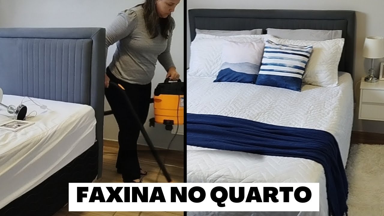 FAXINA NO QUARTO - COMO VENCER O DESÂNIMO  E CUIDAR DA SUA CASA COM LEVEZA 
