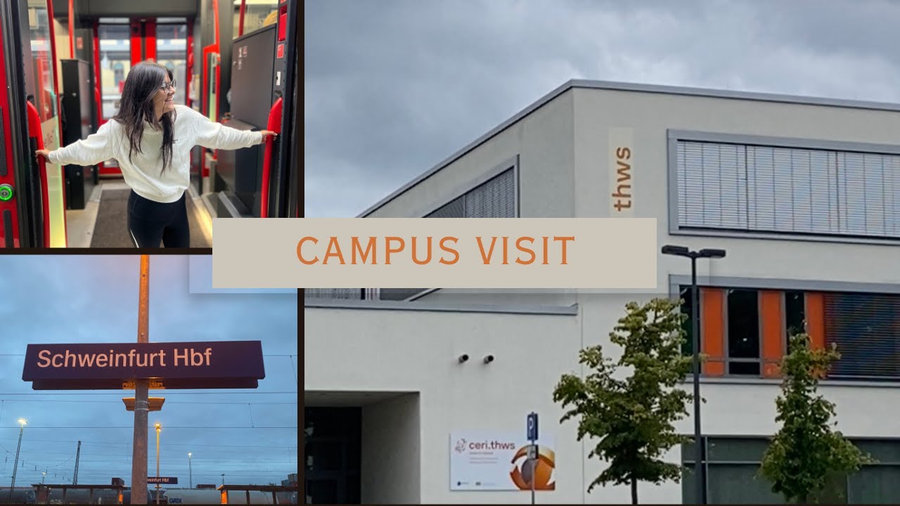 University Visit🏫🎓|| THWS ||Anushka Bakshi