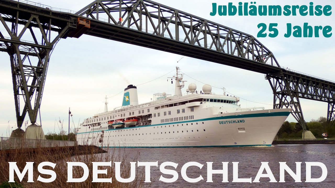 MS DEUTSCHLAND im NOK auf der großen Reise zum 25. Jubiläum am 4. Mai 2023
