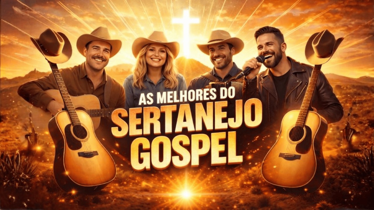 AS MELHORES DO SERTANEJO GOSPEL 2026 🎸✝️ | 30 Minutos de Louvores Que Acalmam a Alma | Vol. 1