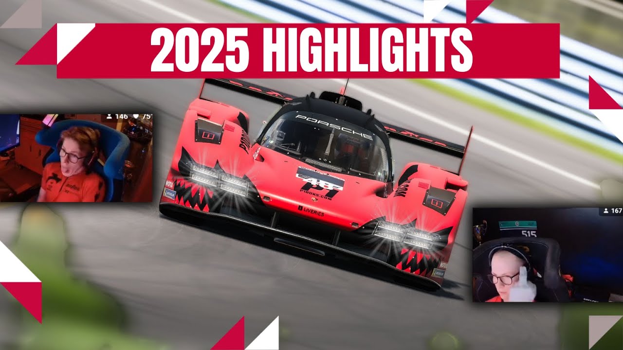My TOP 5 iRacing highlights from 2025