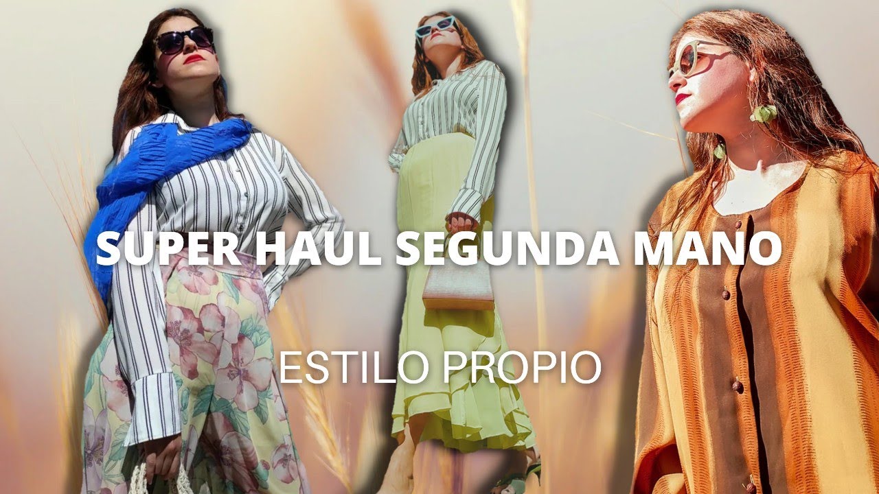 TRY ON HAUL SEGUNDA MANO /MERCADILLO Y HUMANA /@ESTILOPROPIO /