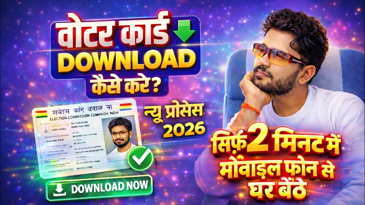 Voter Card Download Kaise Kare Mobile Se | How To Download Voter Id Card Online | #votercard #voter 