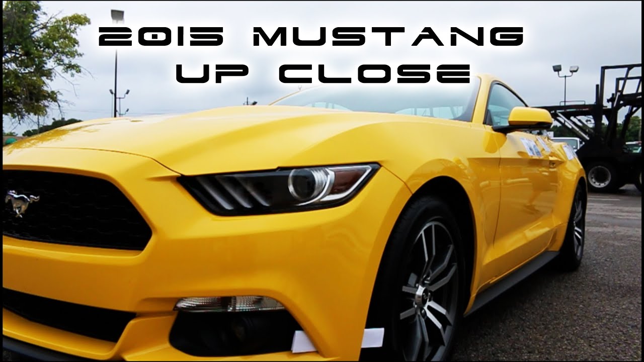 2015 Mustang BEST UP CLOSE WALKAROUND 2.3L TurboCharged EcoBoost Ford Mustang Detailed Review