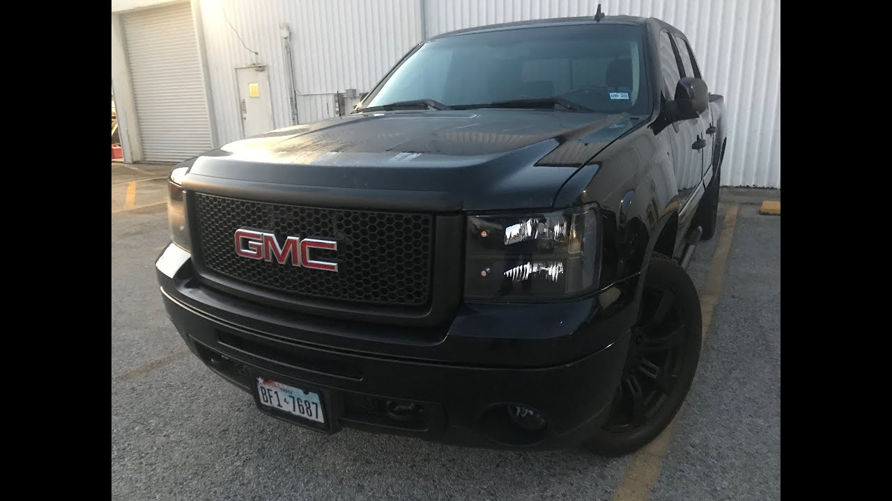 GM LS truck tune up/ 2008  GMC Denali appearance modification/ Plasti-dip