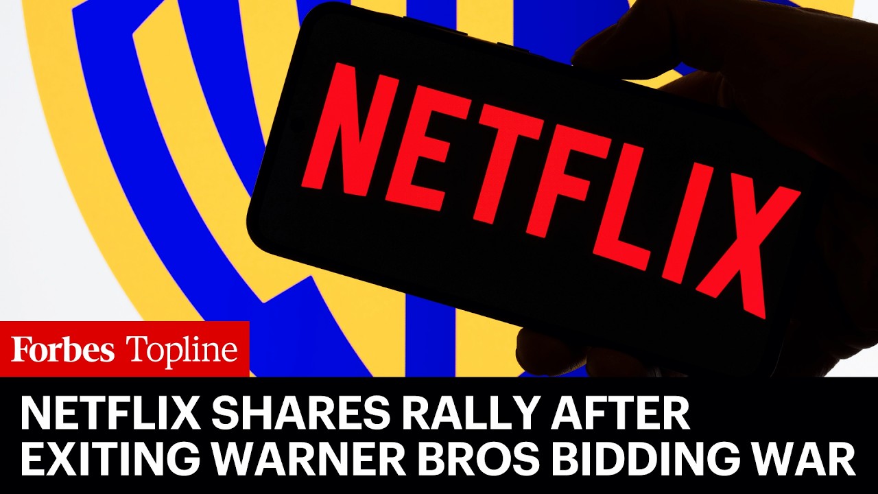 Netflix Rallies After Pulling Out Of Warner Bros. Discovery Bidding War