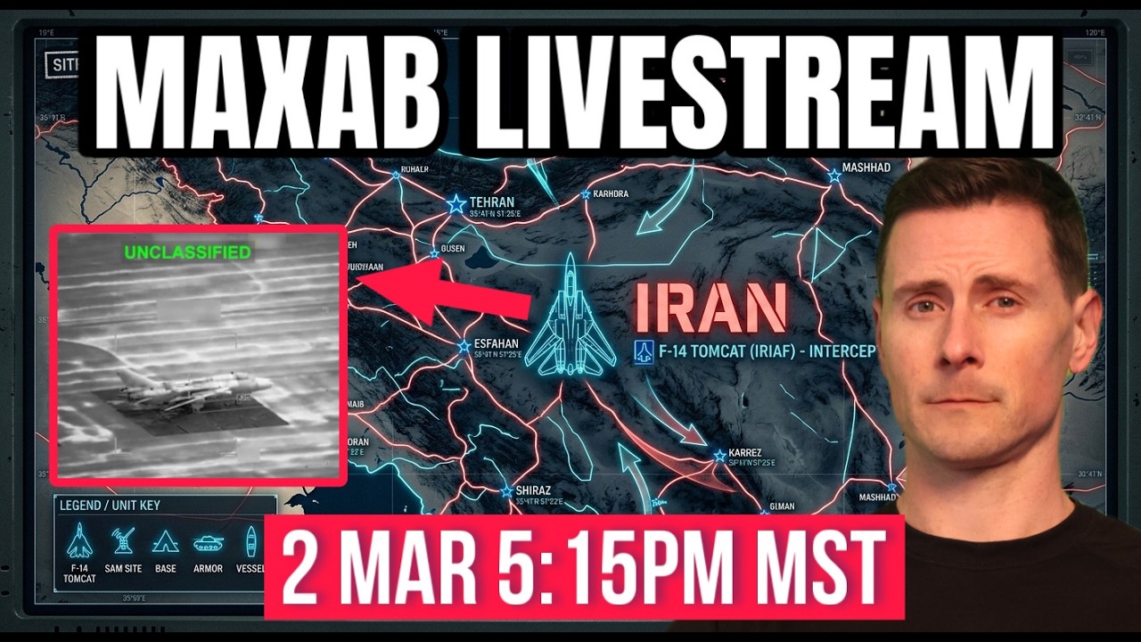Iran War Max Afterburner LIVESTREAM | 2 Mar 2026