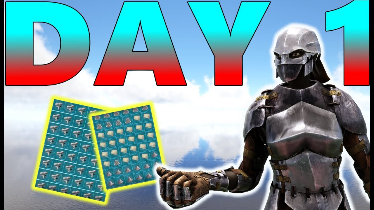 How A 50000 Hour Tribe Goes for Cluster Alpha - Ark PVP
