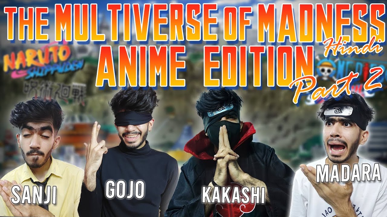 𝚃𝚑𝚎 𝙼𝚞𝚕𝚝𝚒𝚟𝚎𝚛𝚜𝚎 𝚘𝚏 𝙼𝚊𝚍𝚗𝚎𝚜𝚜 - 𝙰𝚗𝚒𝚖𝚎 𝙴𝚍𝚒𝚝𝚒𝚘𝚗 𝗣𝗮𝗿𝘁 𝟮 😂🔥