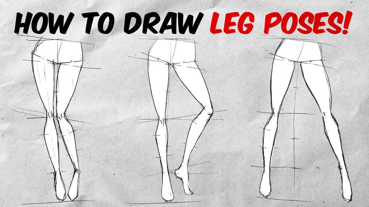 Perfect Model Leg Poses: Step-by-Step Drawing Guide