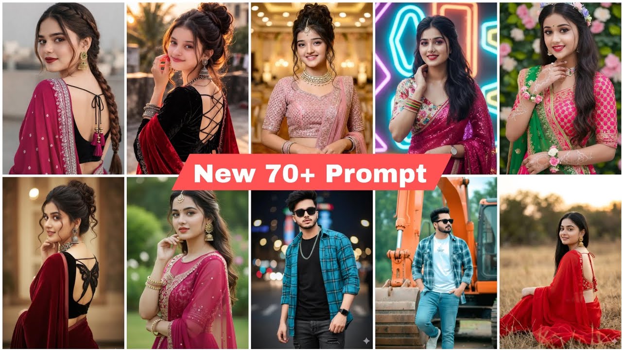 New 70+ Prompt 🔥 Instagram Trending Google Gemini Ai Prompt Girl's | Photo Editing #ai #viral 