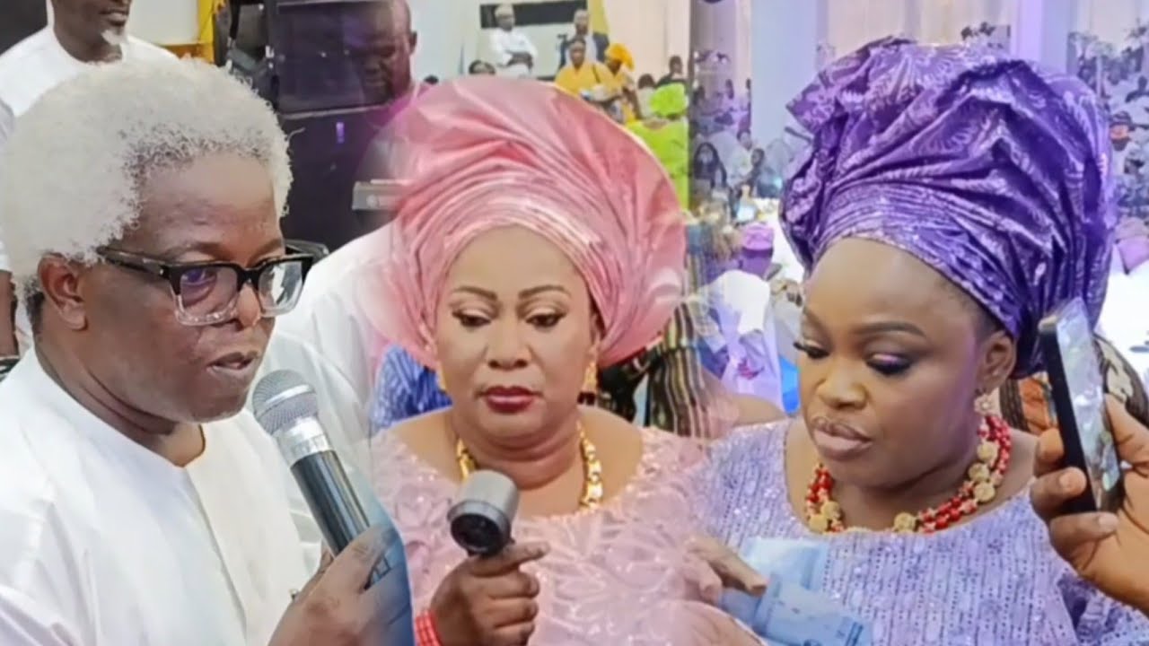 Oba Ooni of Ife Ex Wife On Stage at 10th Coronation Oba Adeyeye Ogunwusi Ooni of Ife 
