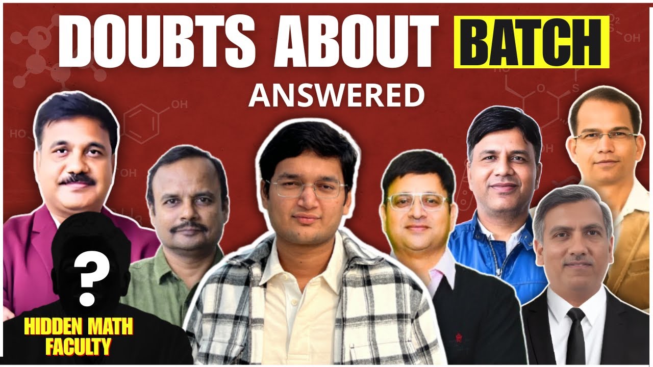 Answering all your doubts about the Batch | OG Kota Teachers of Vibrant & Bansal