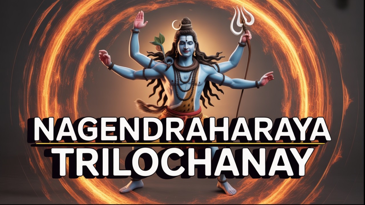 🔱 Shiva Tandava Mantra for Deep Meditation & Third Eye Awakening | Nagendraharaya Trilochanay
