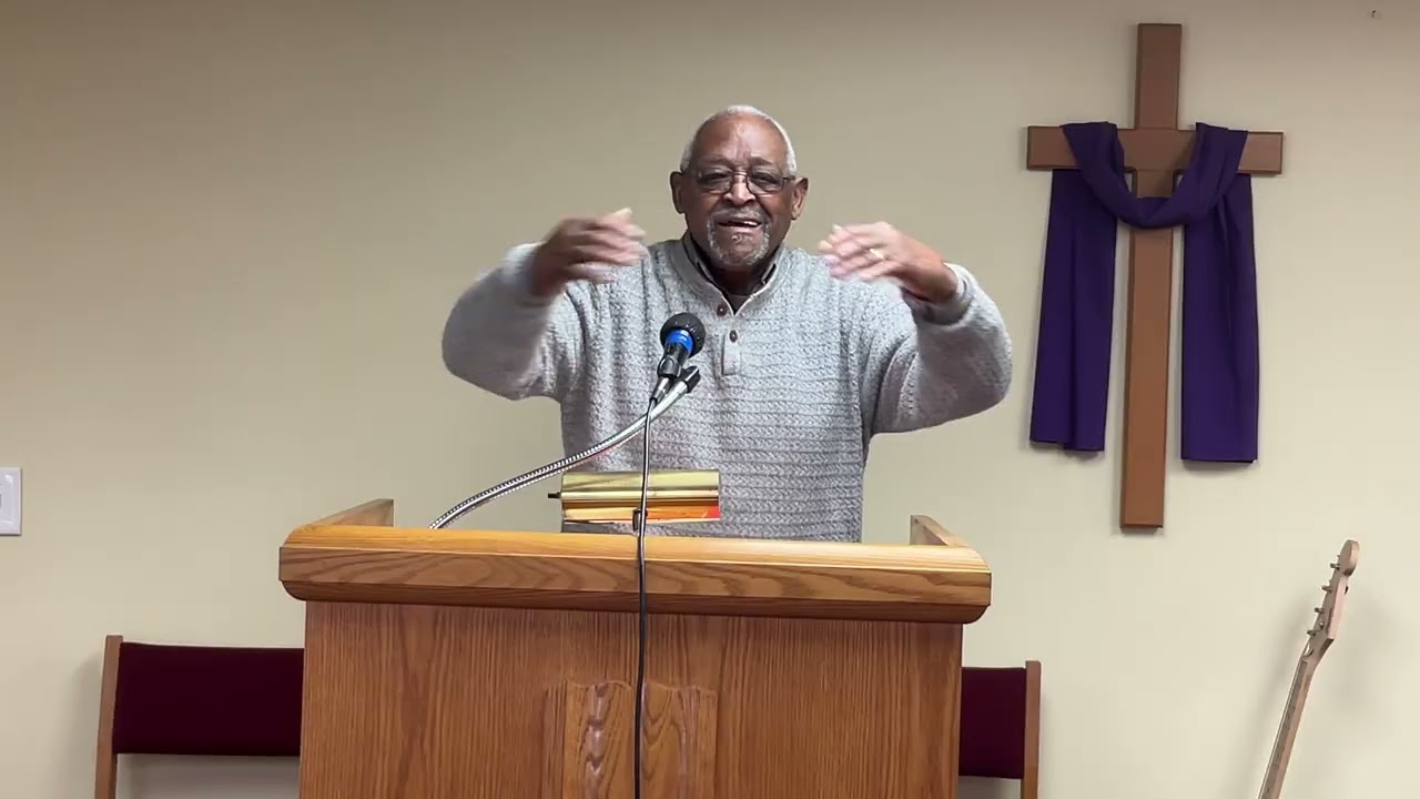 Bro Davis Speaking on “the worries that we go through” 1 peter 5:7;