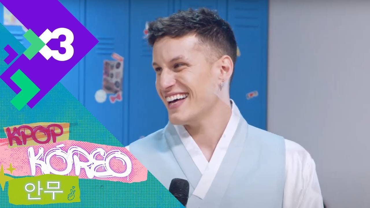 L'Edu esteve i la Lau Gibert s'emproven el hanbok coreà -  Kóreo