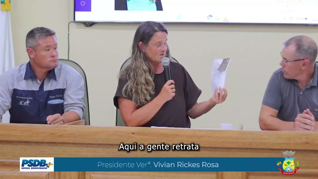 Vereadora Vivian Rickes Rosa - Dia 19/02/2026