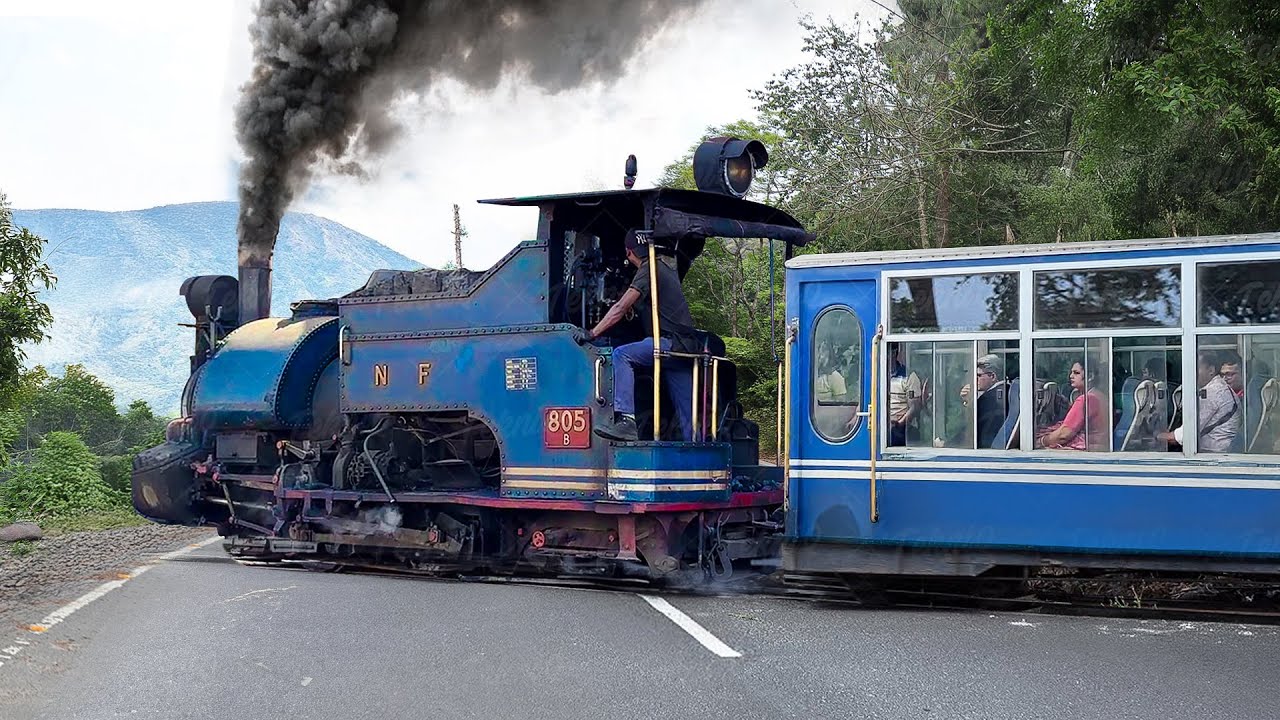 Riding Oldest City Train in Middle of the Himalayas