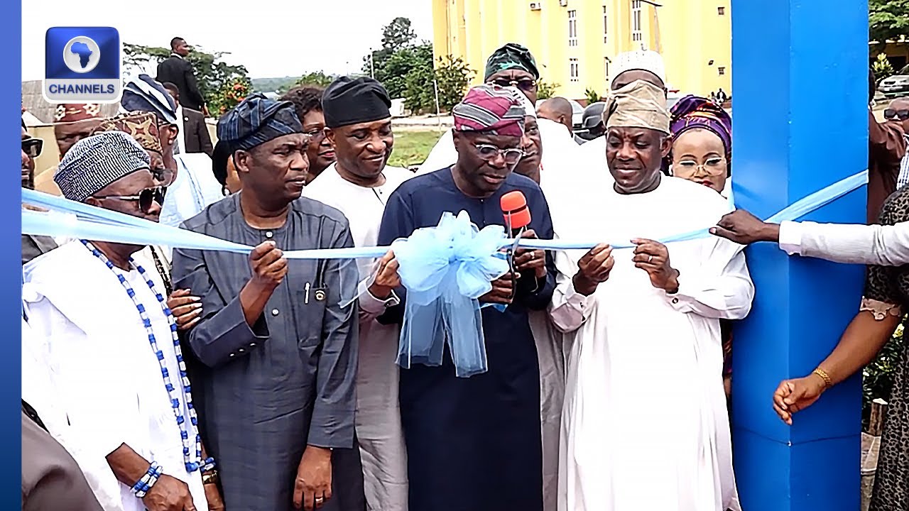 Gov Sanwo Olu Commissions LASU Epe Campus Auditorium