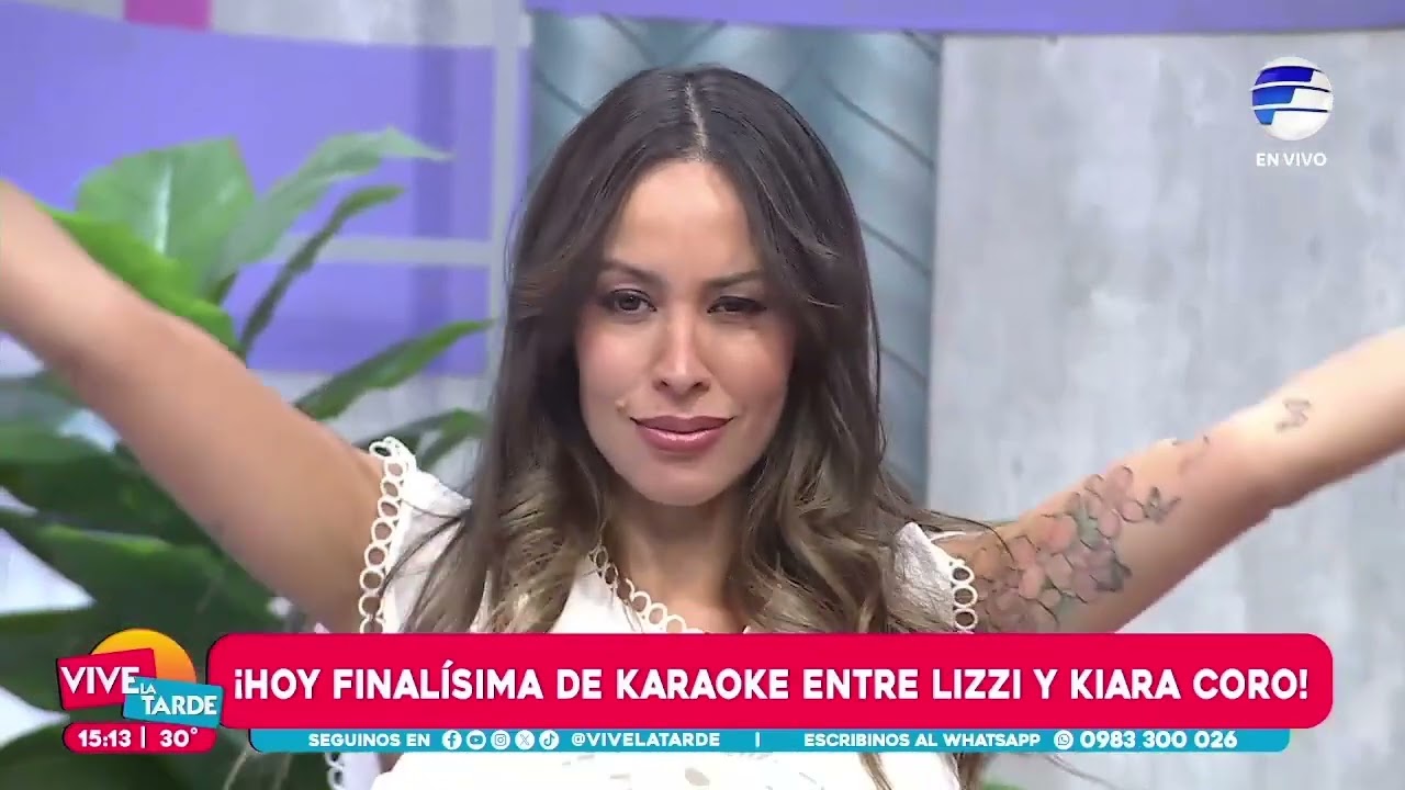 Kiara Coronel sorprende cantando de la Sonora Dinamita para prender el karaoke 🙌🏻💥
