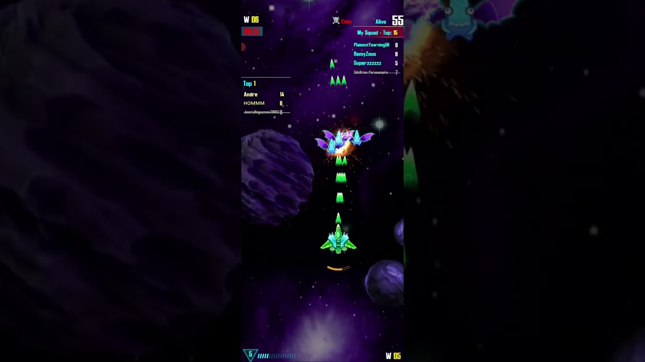 Galaxy Attack Alien Shooter-PVP Survival  Squad 1 VS 100 (15 April 2023)