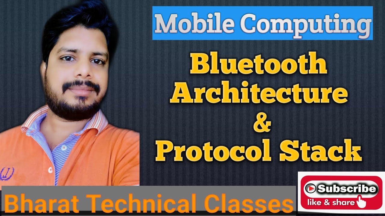 Bluetooth Architecture in Mobile Computing | Protocol Stacks | in Hindi
