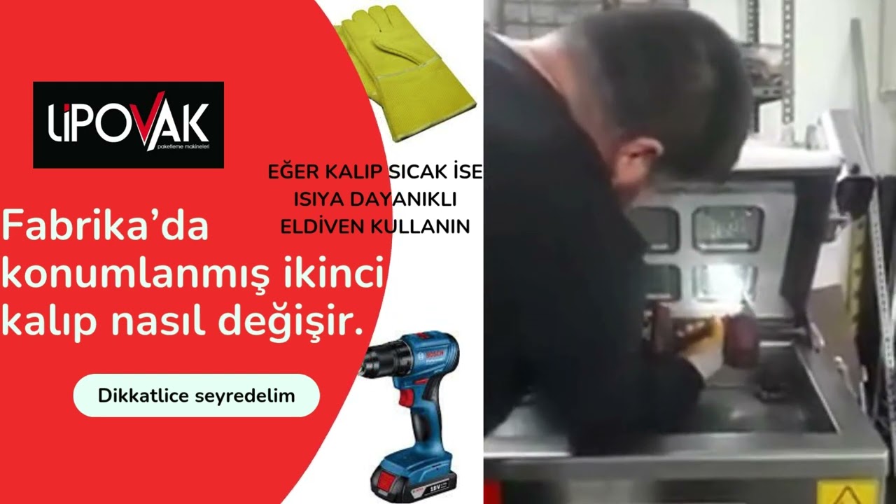 KV 600 Serisi için Kalıp Değişim Nasıl Yapılır... Pratik ve Kolay Çözümler