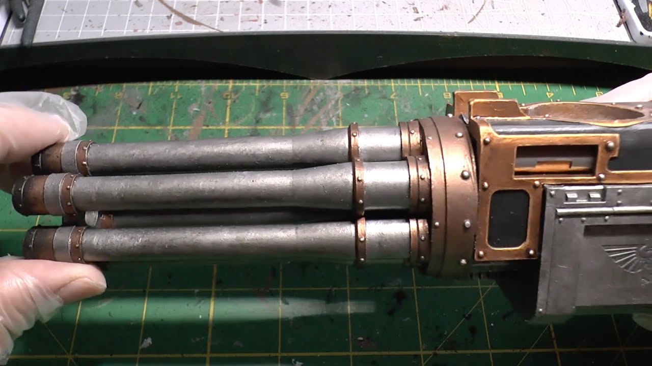 Reaver Titan update #3 - Magnets & Weapons (WH40K)