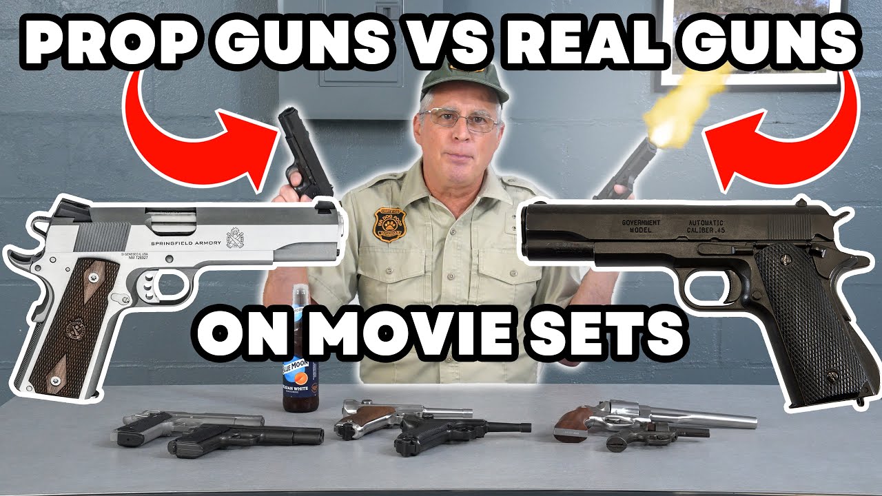 Real Guns vs Prop Guns - Which guns to use on a movie set?