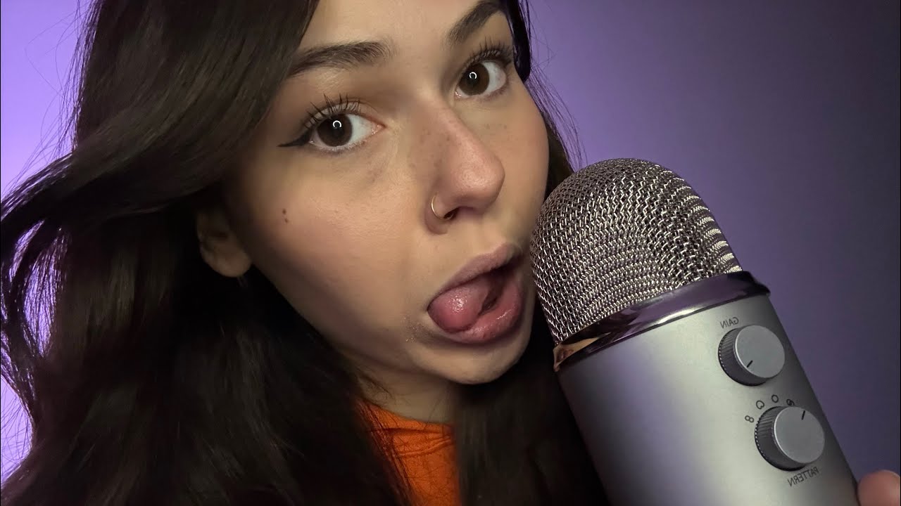 ASMR Mouth Sounds At 100% Sensitivity!!