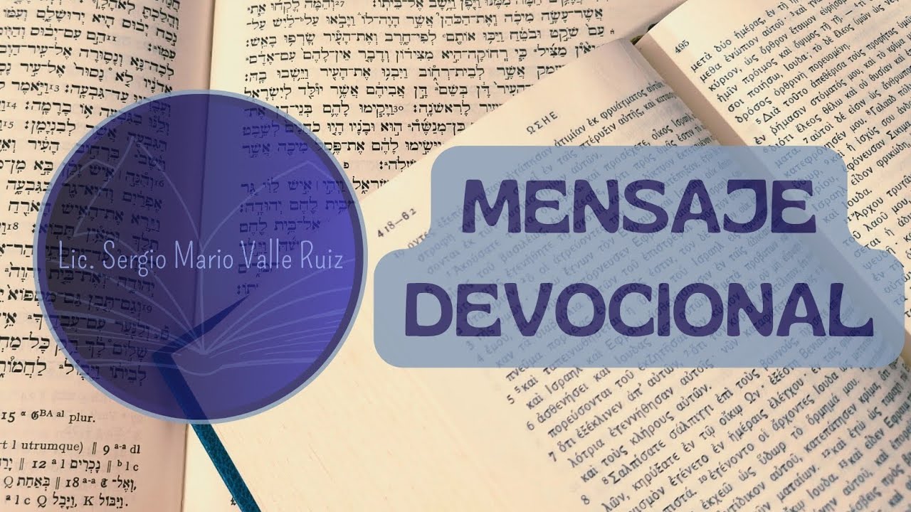 Mensaje | Vivir sin miedo.