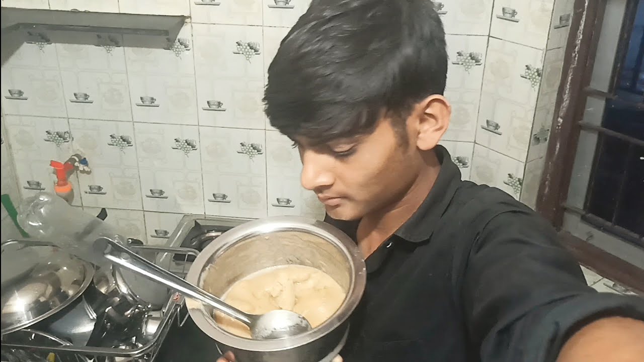 Chiku ke salat ki icecream 🍨 kese bani 🤣
