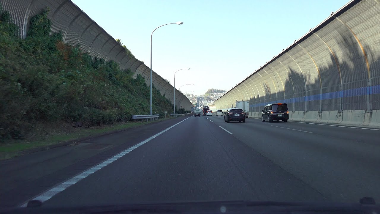 4K　E1・名神高速道路（→阪神高速神戸線）　下り・全線等速　小牧IC→西宮IC（→神戸市・京橋PA）　2021年11月撮影版