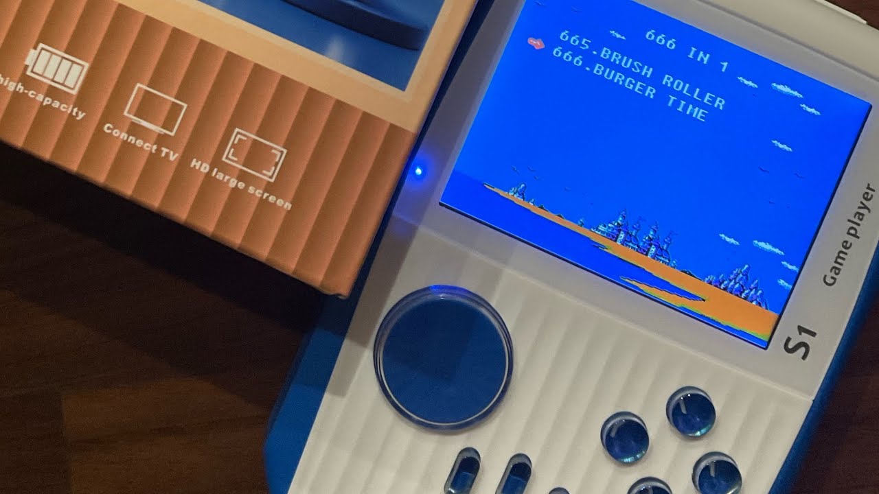 Cheap Handheld Consoles | S1 Gameplayer Unboxing