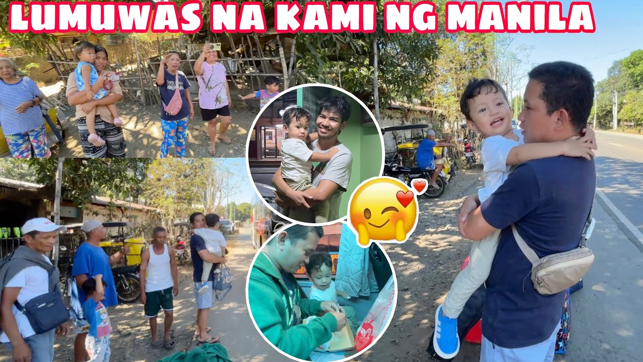 LUMUWAS NA KAMI NG MANILA | SUPER HAPPY SI TEO NANG MAKITA SI JOLLIBEE AT TITO EDRO
