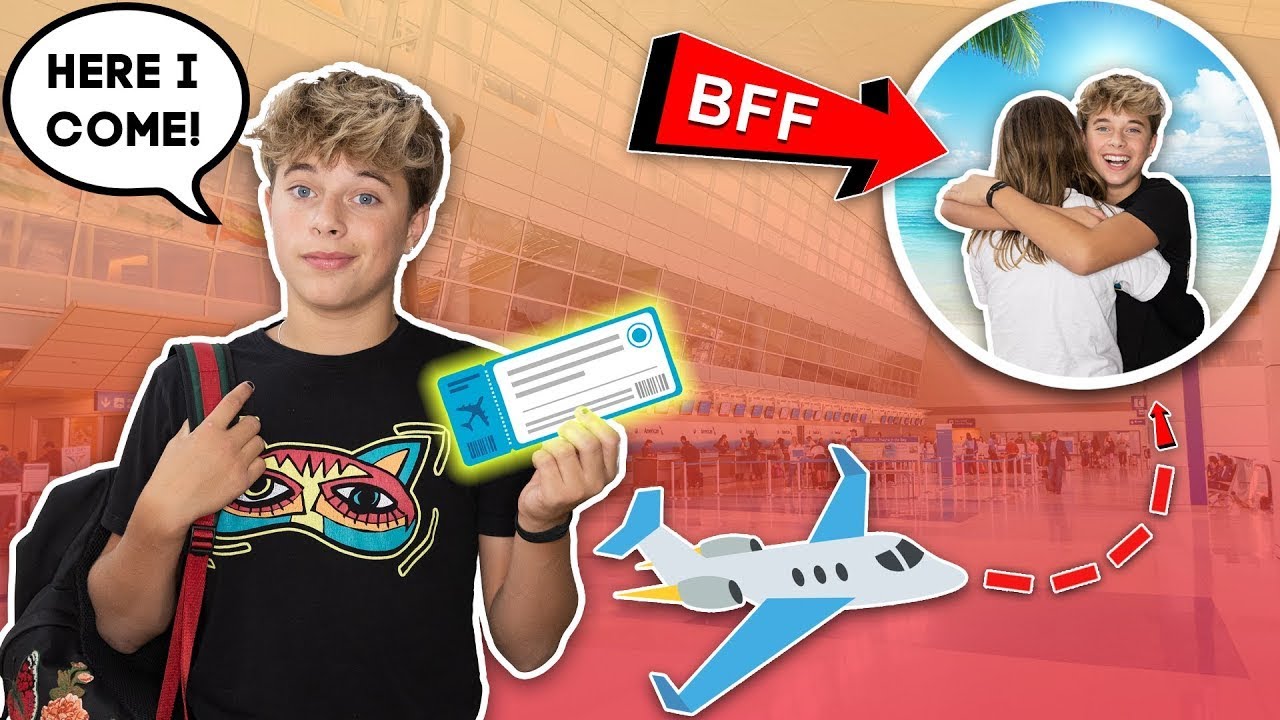 I Traveled 1,000 Miles To Find My BEST FRIEND **EMOTIONAL REUNION**✈️❤️ | Gavin Magnus