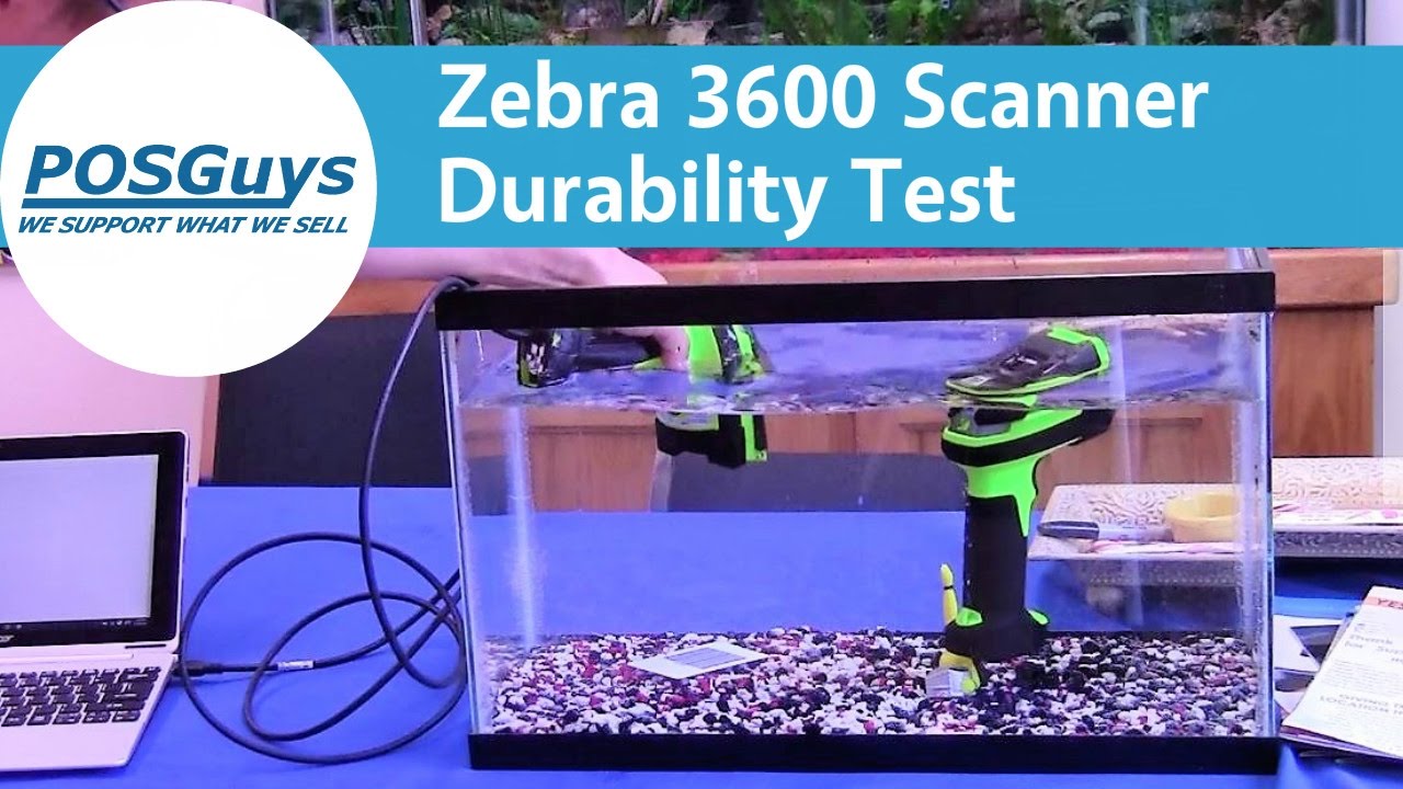 Zebra 3600 Ultra Rugged Scanner Durability Test
