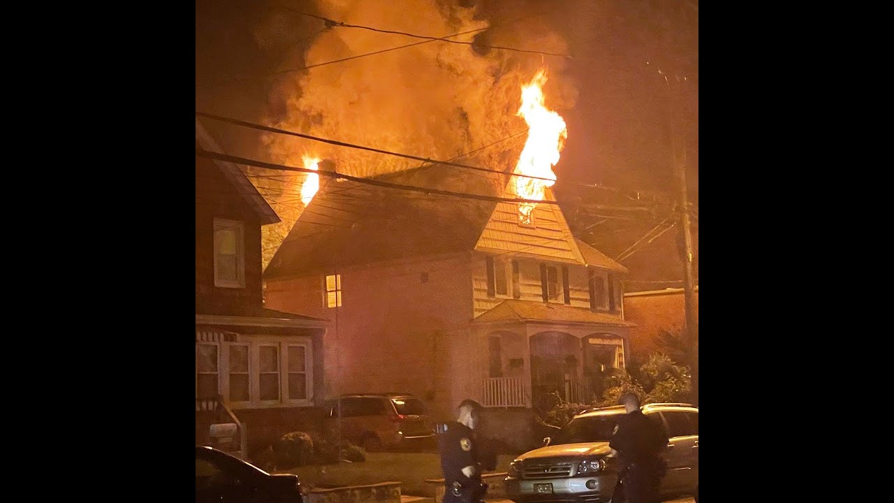 Lawrence-Cedarhurst Fire Department, house fire, 304 Madison Ave., 8/4/2021