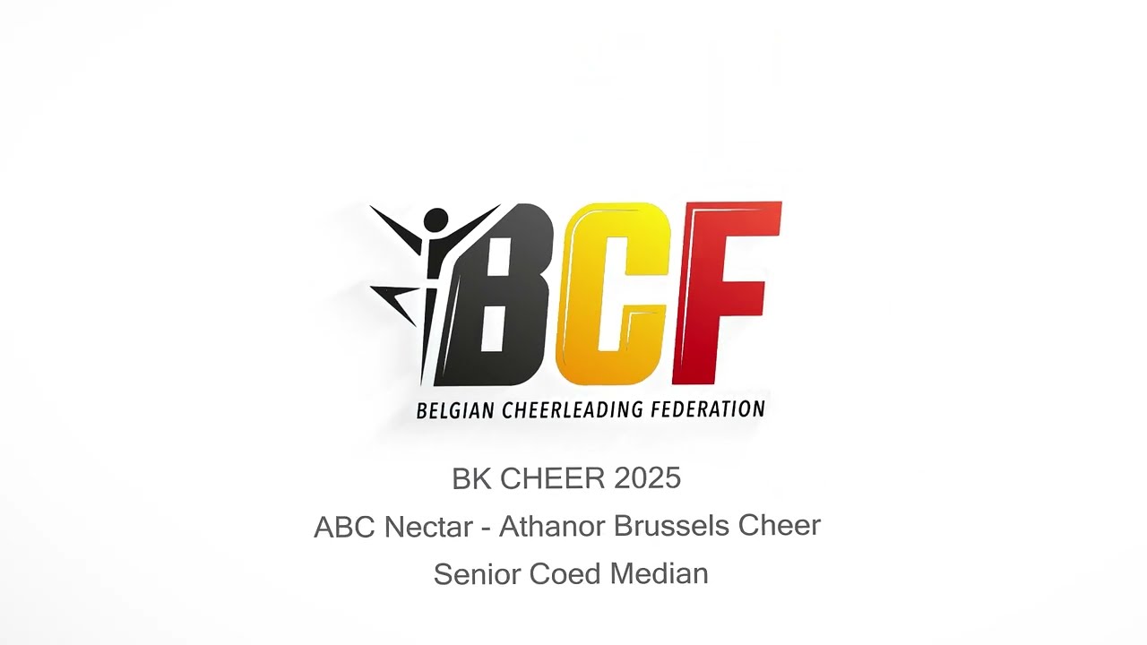 BK CHEER 2025 - ABC Nectar - Athanor Brussels Cheer - Senior Coed Median