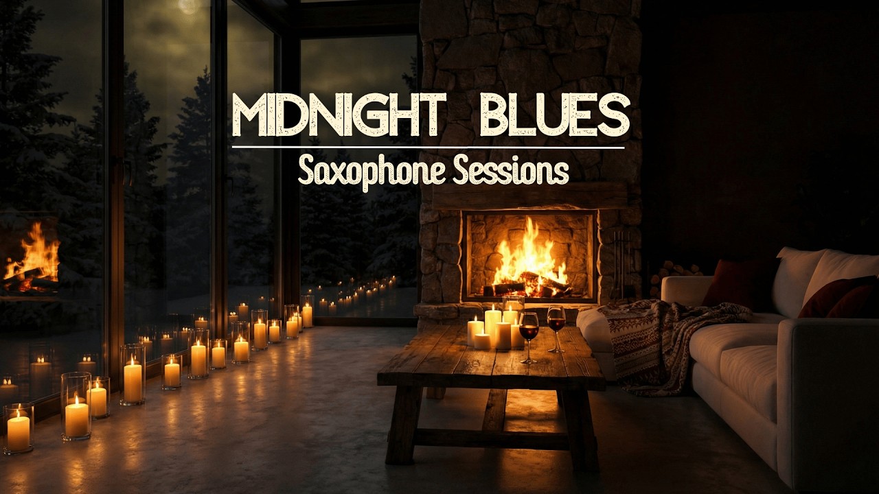 The Night Breathes Blue | Midnight Blues Saxophone Sessions