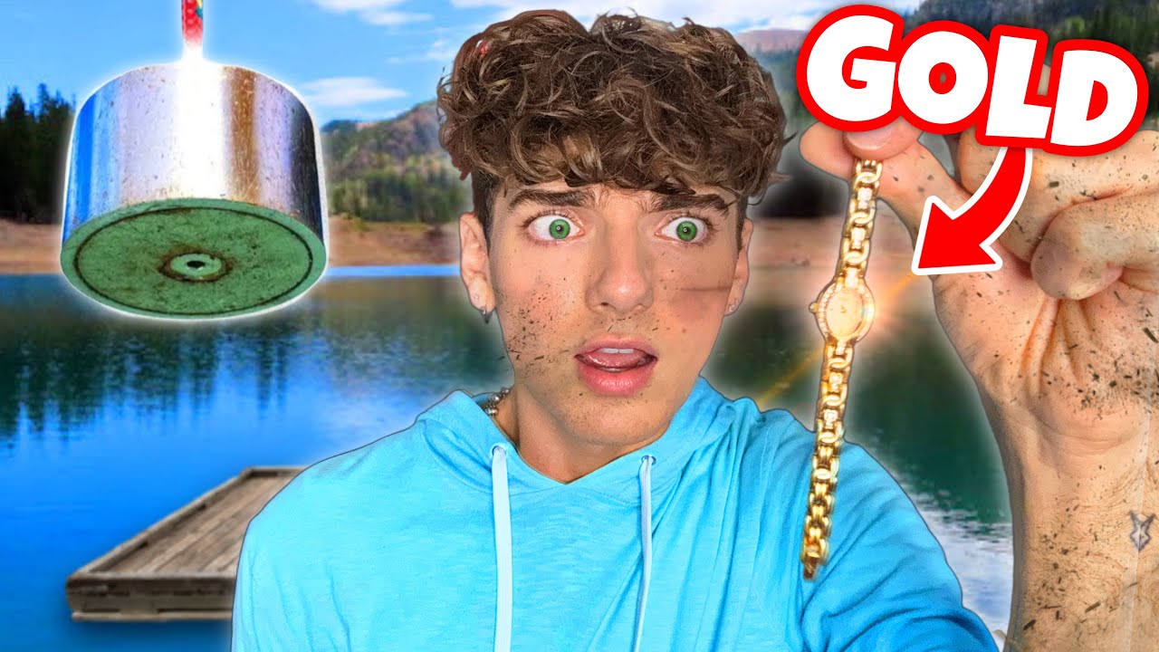 Finding TREASURE At The Bottom Of Lakes!