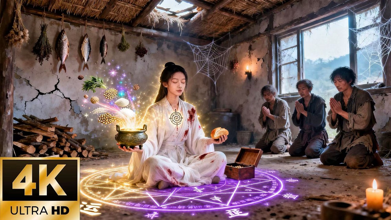 Doomsday Famine: Mocked as Useless, She Holds a Treasure Bowl That Creates Infinite Food!
