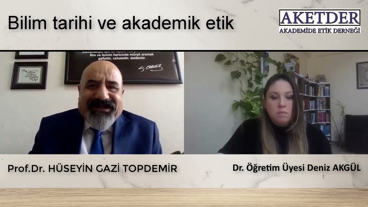 Bilim tarihi ve akademik etik, Hüseyin Gazi Topdemir, Deniz Akgül