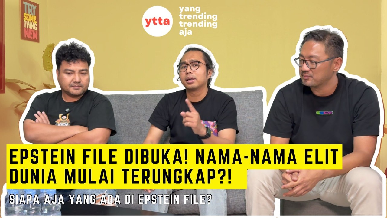 EPSTEIN FILE DIBUKA! Nama-Nama Elit Dunia Mulai Terungkap?!