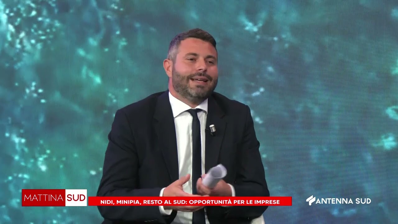 NIDI, MINIPIA, RESTO AL SUD OPPORTUNITÀ PER LE IMPRESE MATTINA SUD DEL 15 MAGGIO 2024
