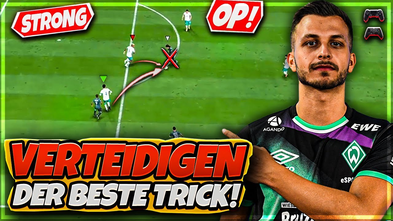 FIFA 22:🔥PERFEKT VERTEIDIGEN! WENIGER GEGENTORE MIT DIESEM TRICK! DEFENSIV TUTORIAL